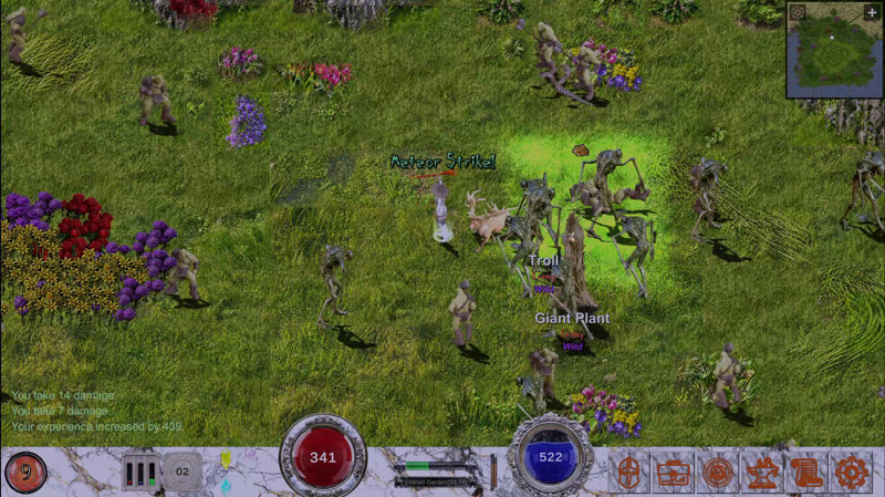 Nighttime hunting and spell casting