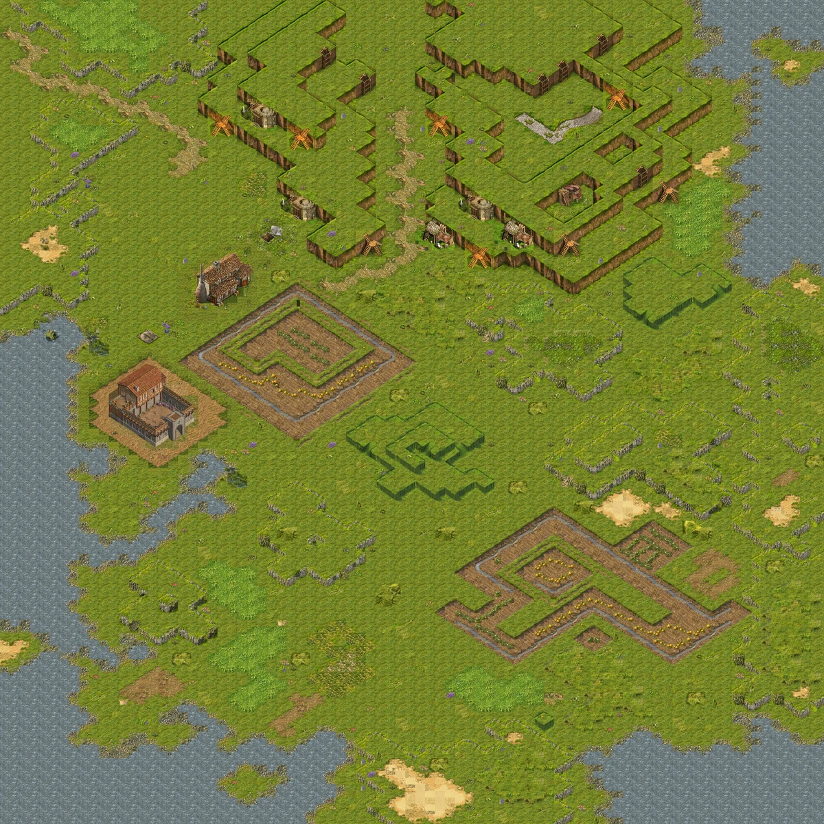 Babylon Farm map overview