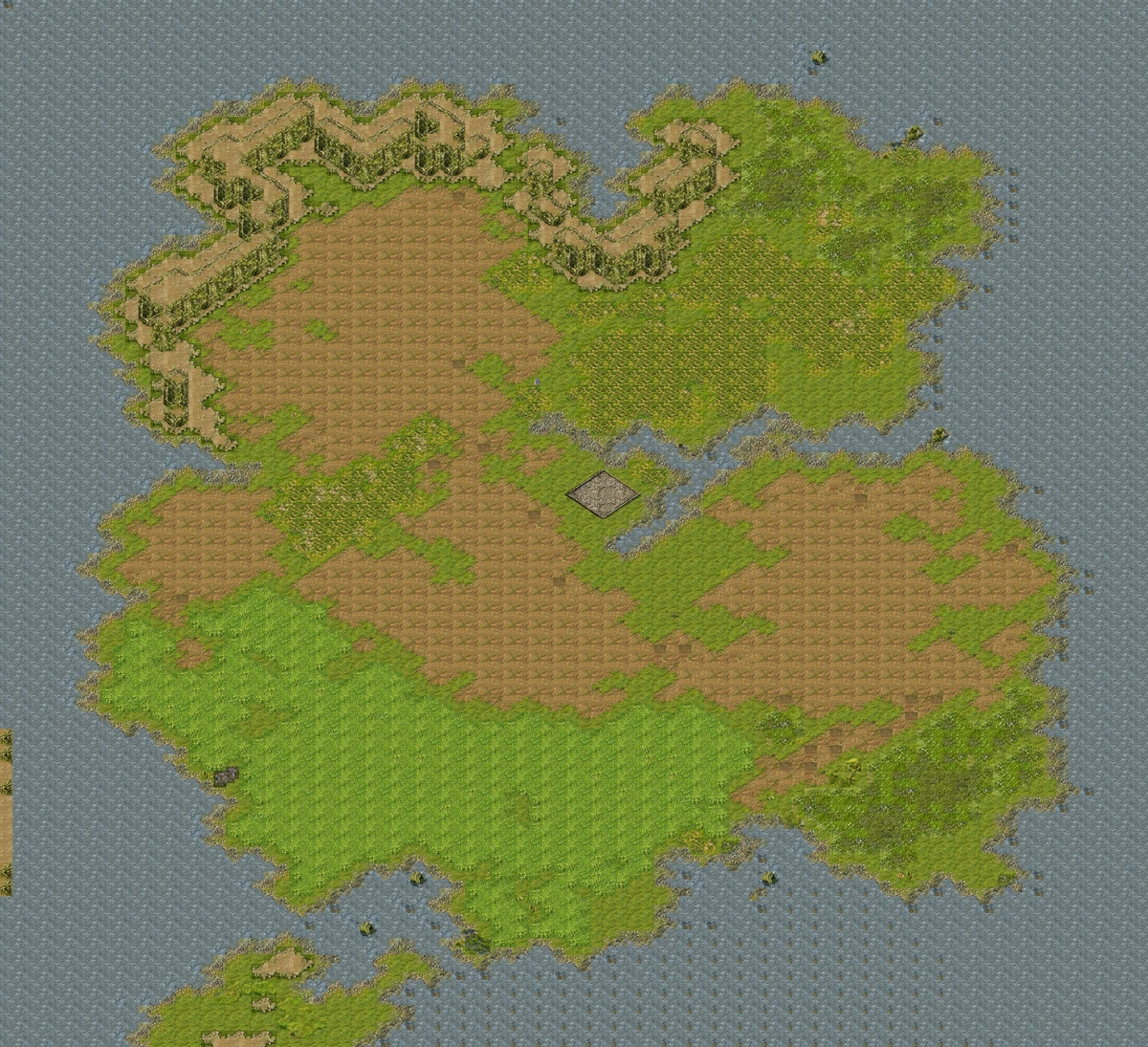 Bleeding Island map overview