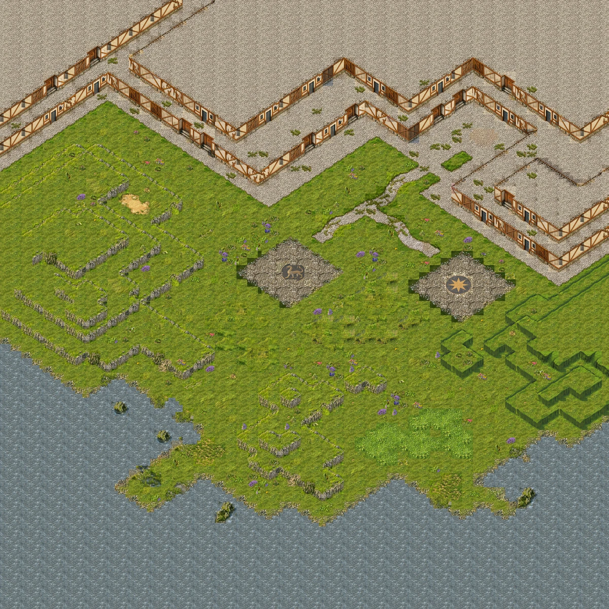 Beginner Zone map overview