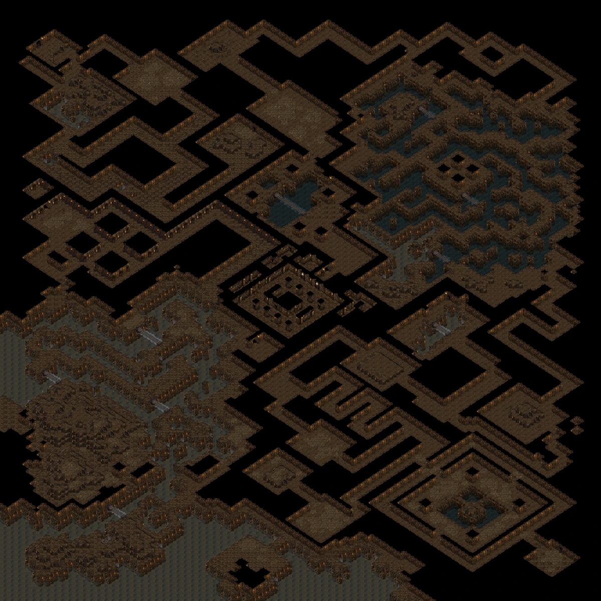 Arallu Hollows map overview