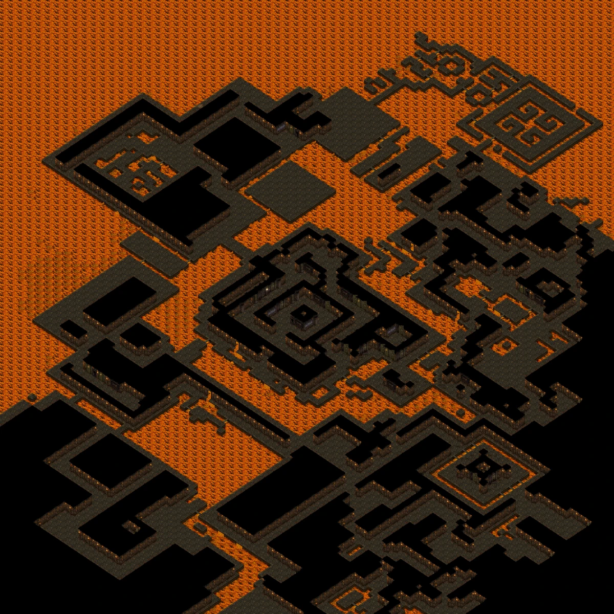Dungeon L3 map overview