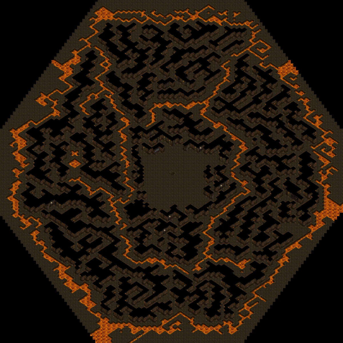 Dungeon L4 map overview