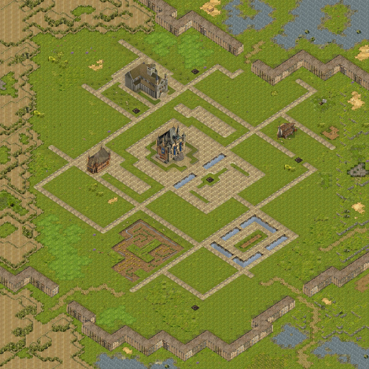 Uruk City map overview