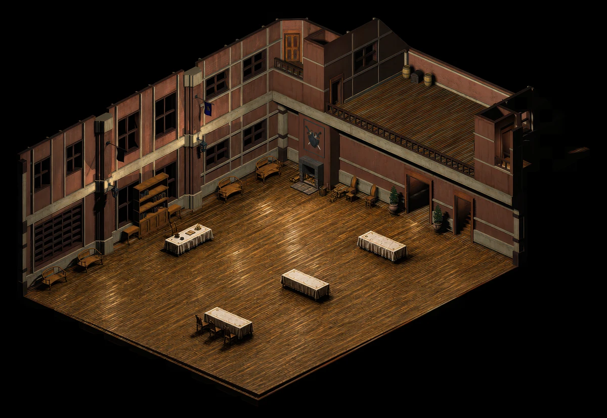 Uruk Guildhall map overview