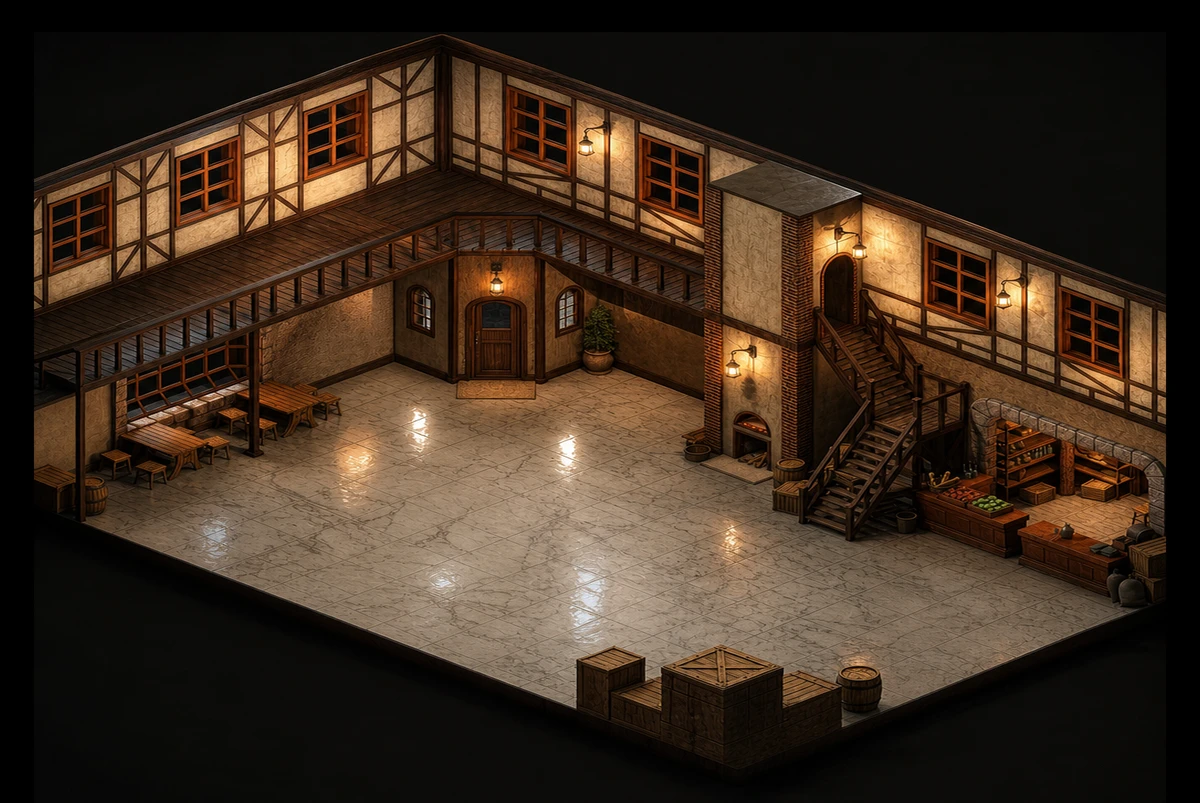 Babylon Shop map overview