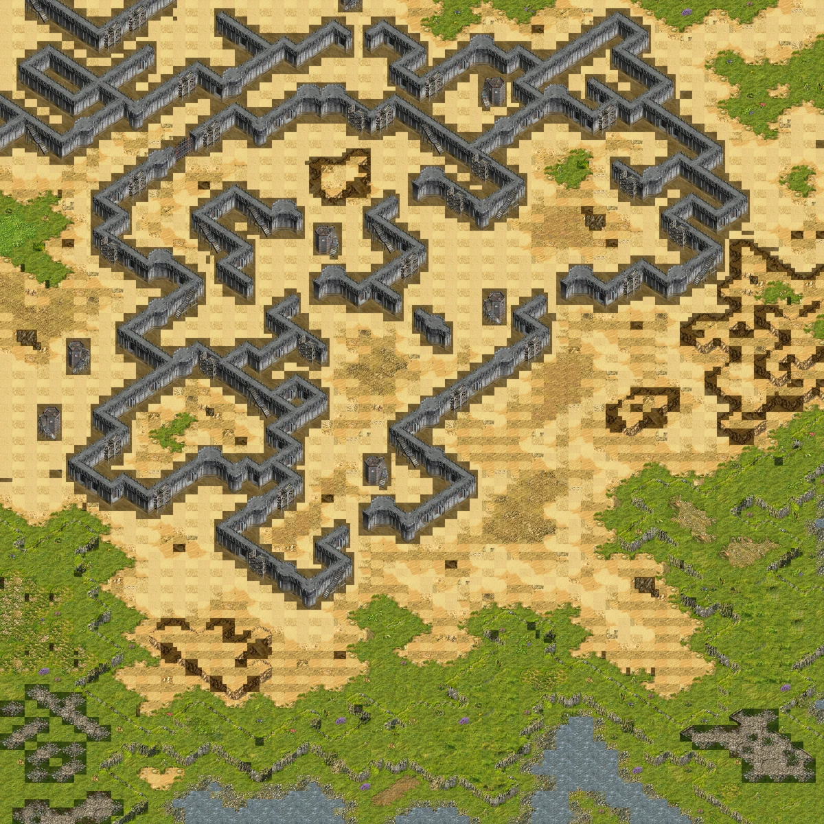 Siege Rampart map overview