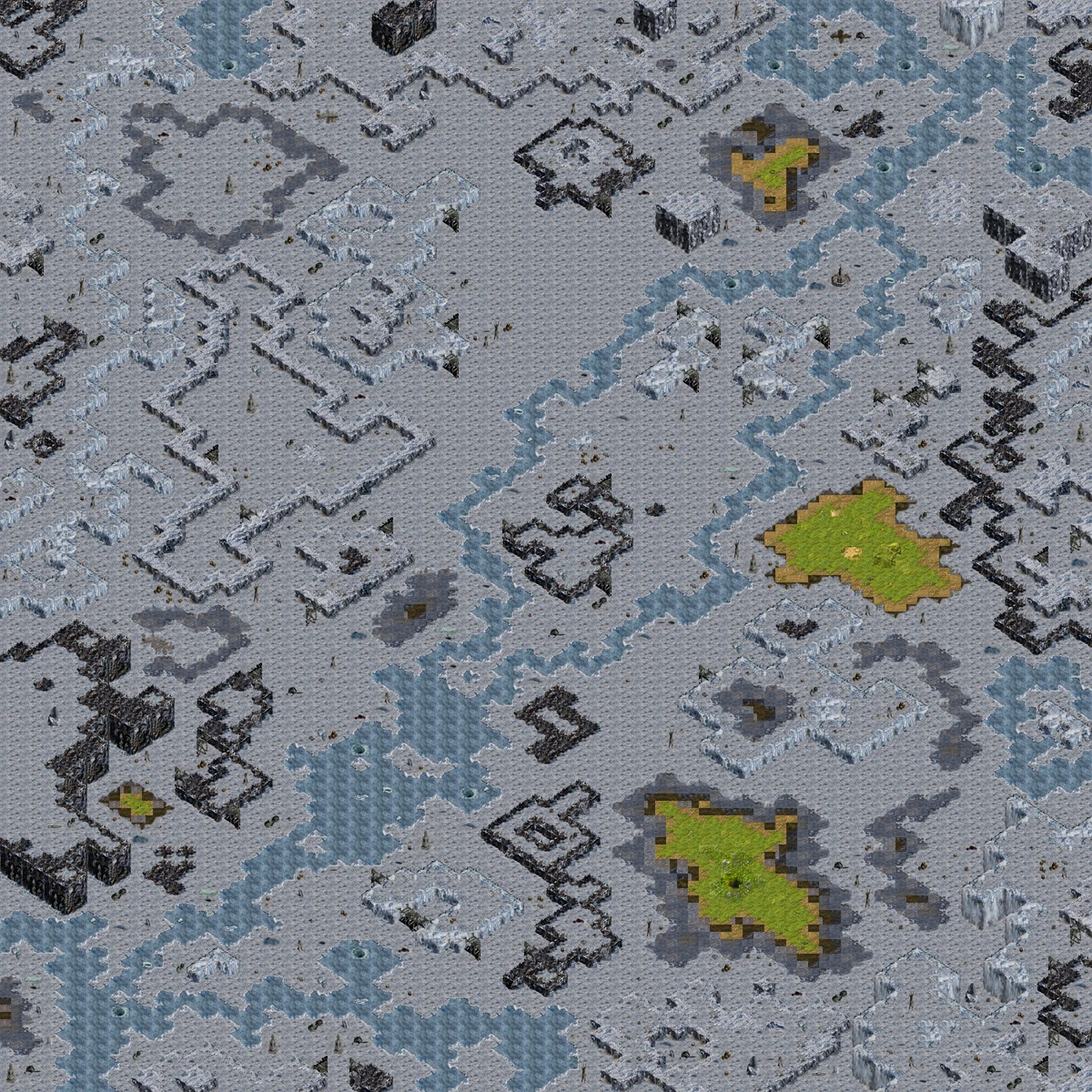 Icebound map overview