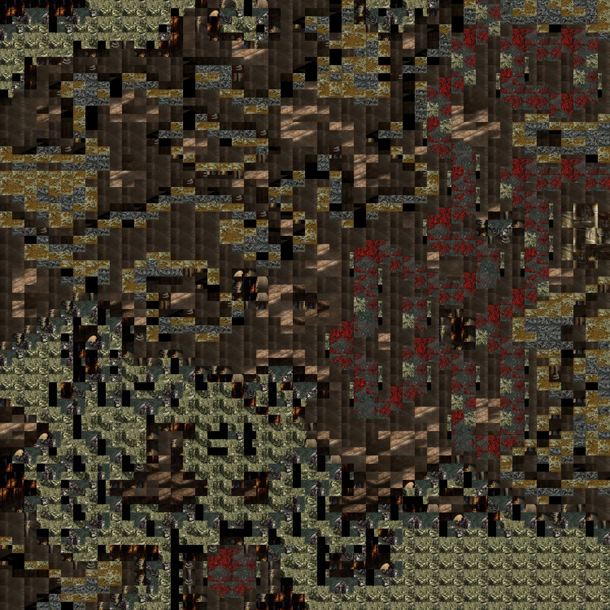 Infernia B map overview
