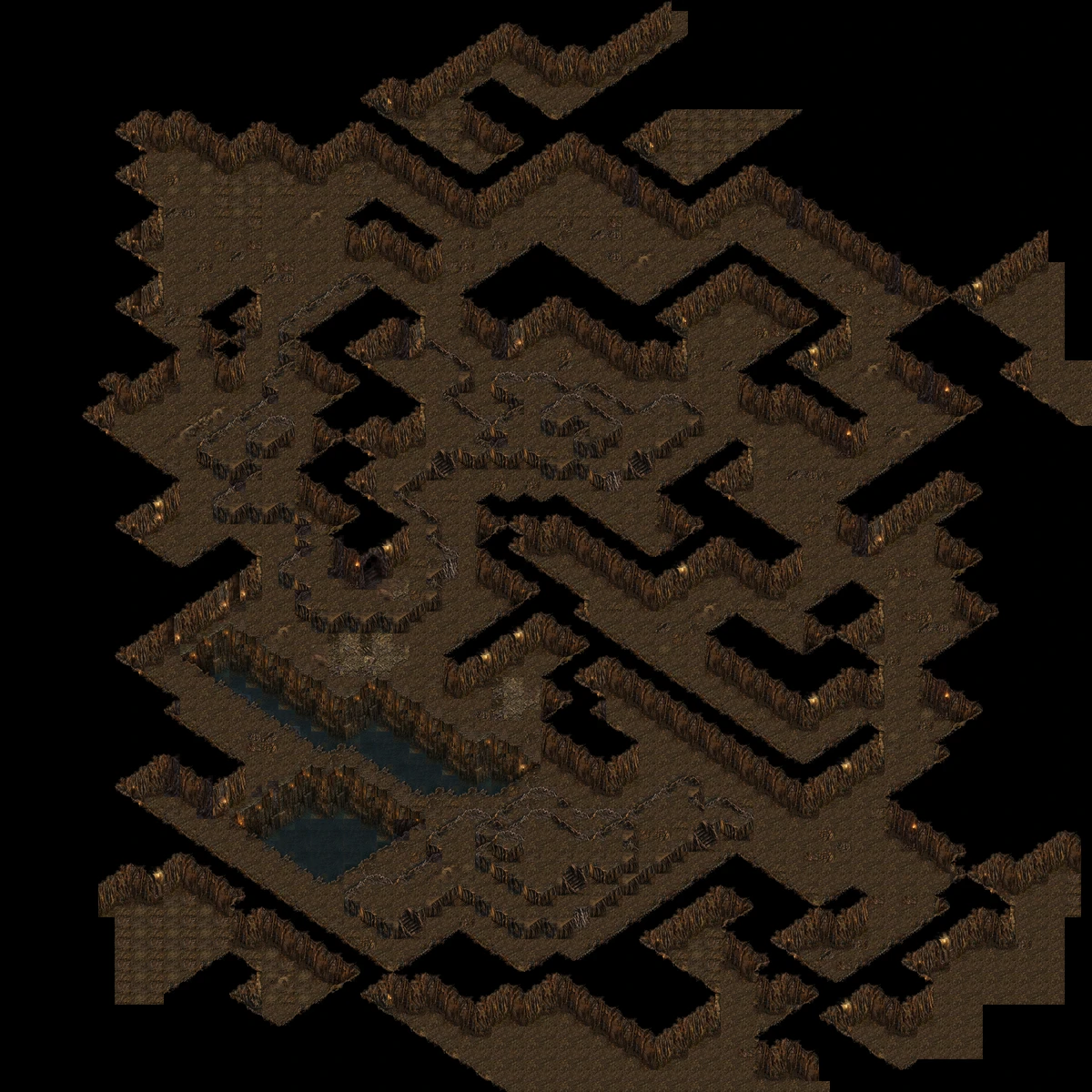 Middleland Mine map overview