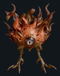 Beholder attack animation