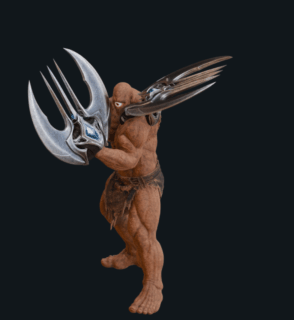 Cyclops attack animation