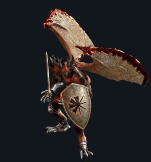 Gagoyle attack animation