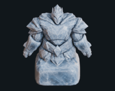 Ice-Golem attack animation