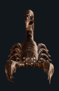 Scorpion attack animation