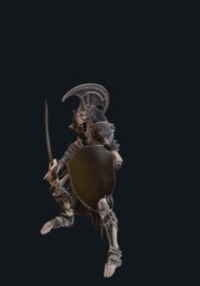 Skeleton attack animation